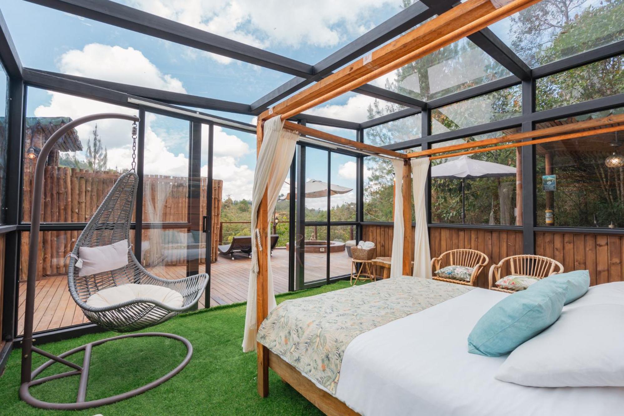 Hotel Bubblesky Glamping 40 Min From Medellin à El Retiro  Extérieur photo